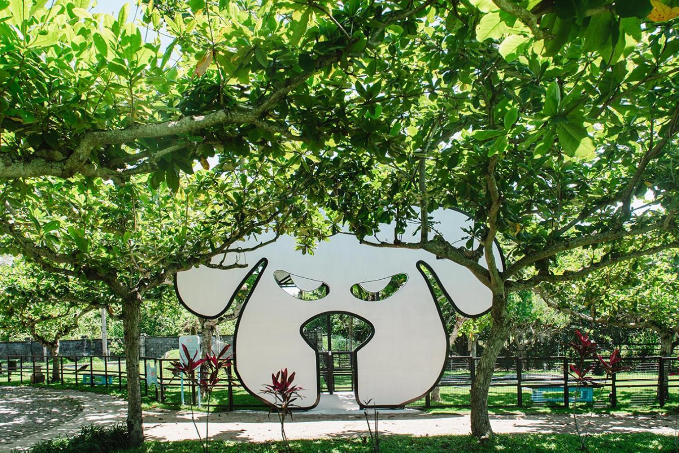 寿丰 花莲理想大地渡假饭店酒店 外观 照片 The park's logo